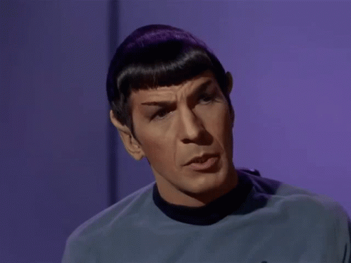 Spock Talking About An Incident GIF