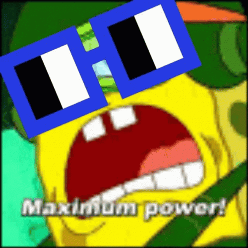 Sponge Bob Maximum Power GIF