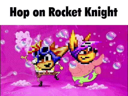 Spongebob and Patrick Dancing Video Game With Bubbles