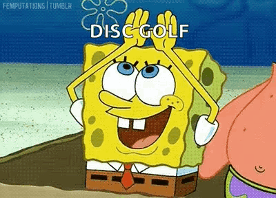 spongebob and patrick from spongebob squarepants are standing next to each other on the beach .
