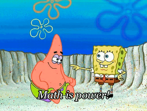 SpongeBob and Patrick Math Is Power