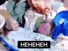 SpongeBob And Patrick Playing Video Game With Bowl Of Cereal GIF