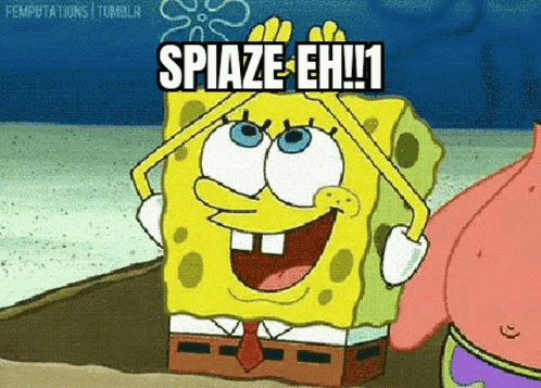 SpongeBob and Patrick Standing on Beach