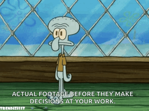 SpongeBob and Squidward Holding Hands in Bed
