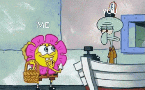 Spongebob and Squidward Talking