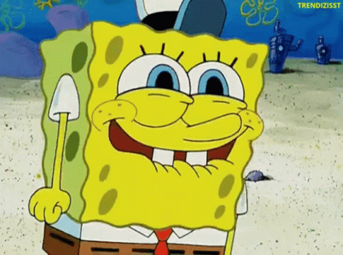Spongebob Anxiously Waiting GIF
