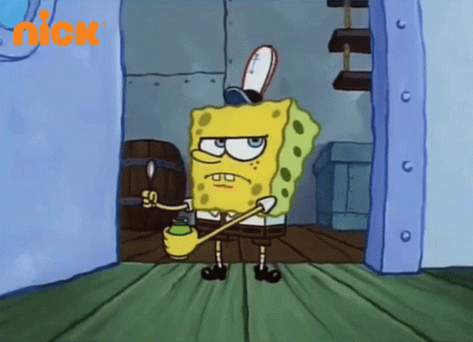 SpongeBob Blow Bubble Maker GIF