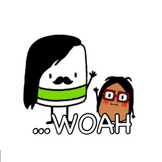 SpongeBob Character Woah GIF