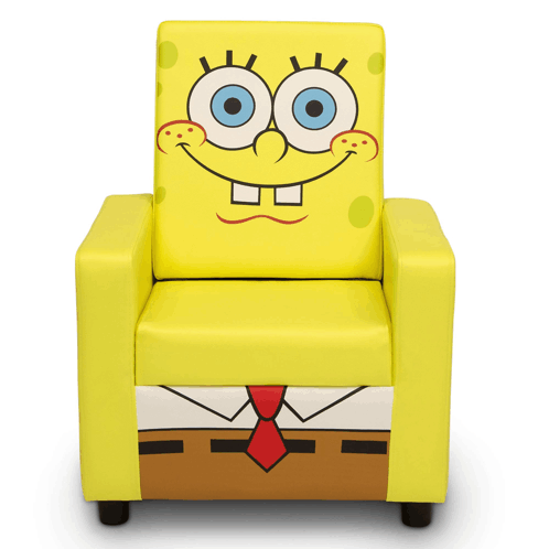 Spongebob Comfy Soft Chair GIF
