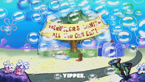 Spongebob Fire All You Can Eat GIF