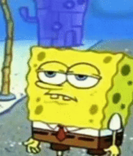 Spongebob Giving Mean Mug GIF