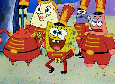 Spongebob Happy Dance Meme GIF