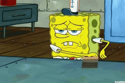 SpongeBob Holding Soap