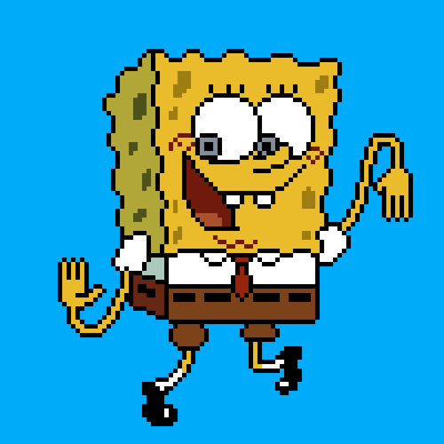 spongebob victory dance gif