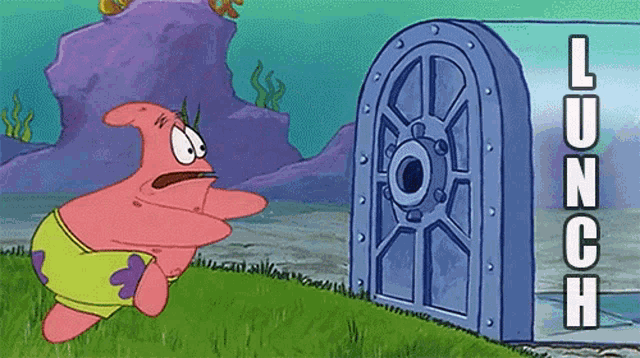 Spongebob I Need It Patrick Lunch GIF