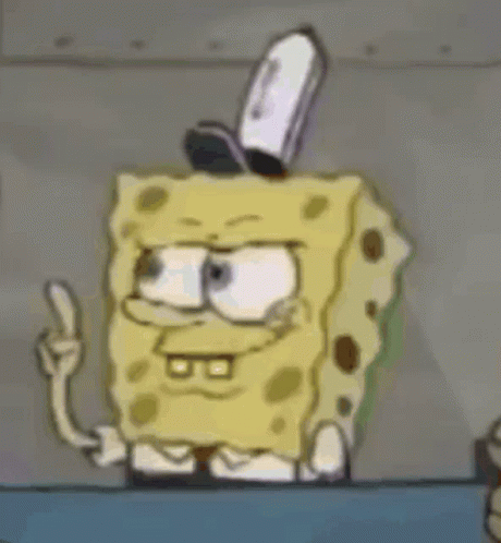 Spongebob Makes Whataburger GIF