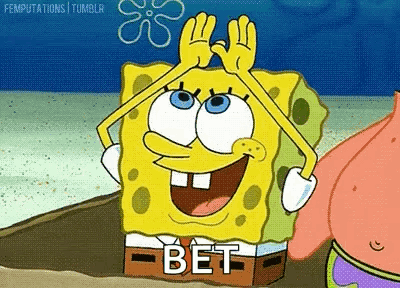SpongeBob Making Bet With Patrick GIF