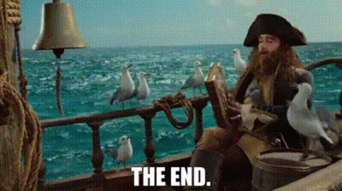 Spongebob Movie Burger Beard Sailing In Water GIF