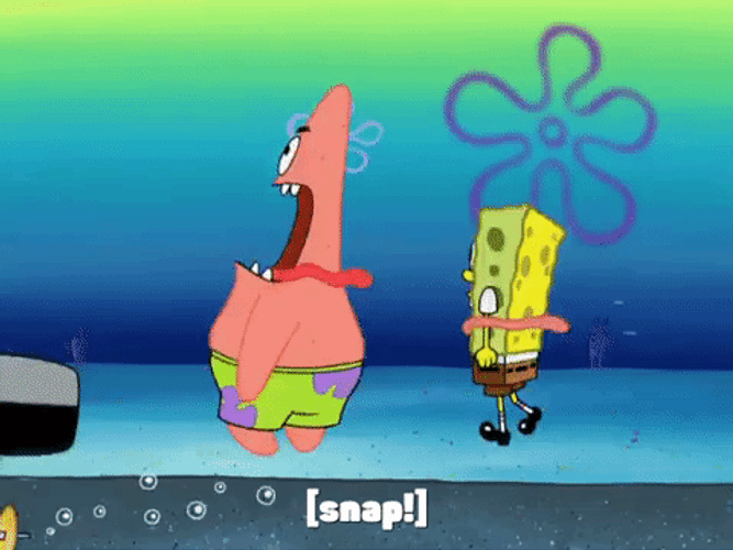 Spongebob & Patrick Another One GIF