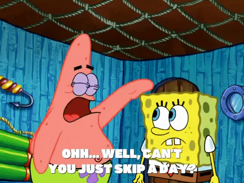 Spongebob Patrick Well Then Call In Sick GIF