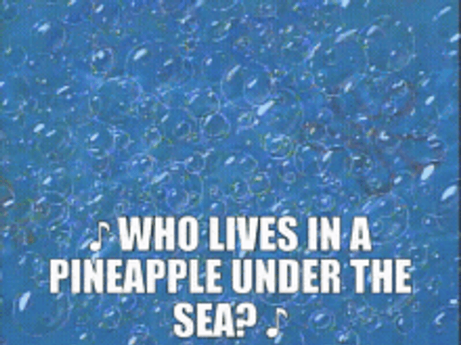 Spongebob Pineapple Under Sea Its Free Real Estate GIF