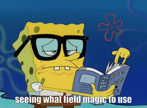 Spongebob Reading Field Guide
