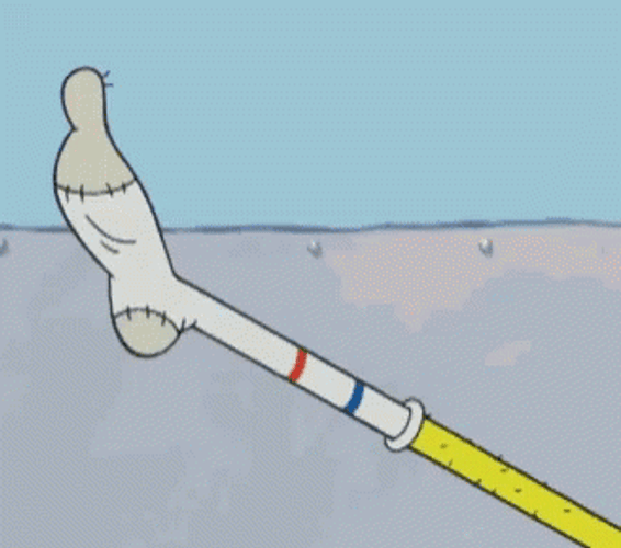 Spongebob's Hairy Feet GIF