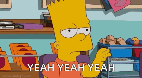 SpongeBob Saying Yea Yea On Couch GIF