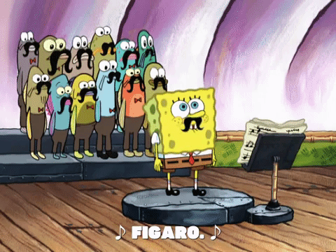 Spongebob Singing Choir Boys GIF
