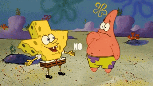 Spongebob Singing No Mask Today GIF