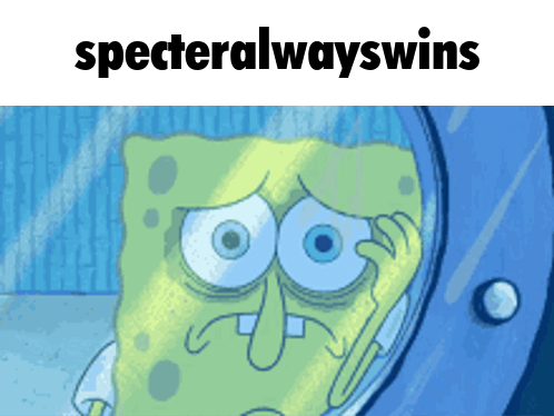 SpongeBob Spectrealwayswins