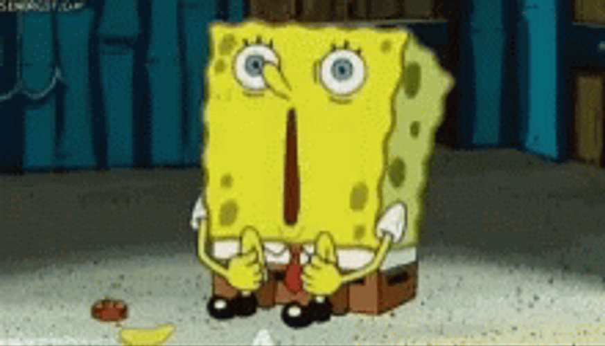 SpongeBob SquarePants Anxiety Breathing GIF