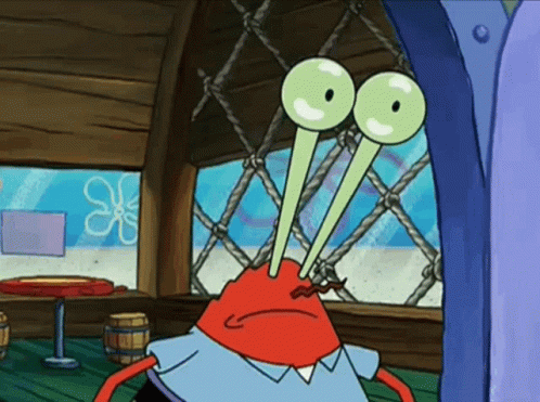 SpongeBob SquarePants Character Looking Out Window