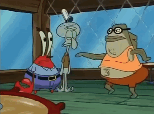 SpongeBob SquarePants Characters Dancing
