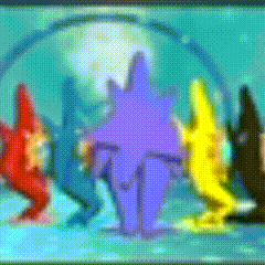 SpongeBob SquarePants Characters Dancing Together GIF