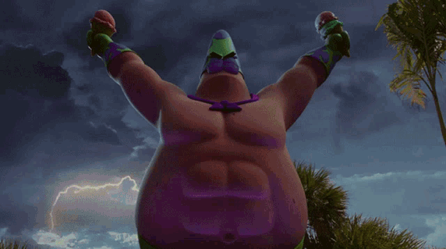 Spongebob Squarepants Film Patrick Star Witness Me GIF