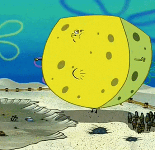 Spongebob Squarepants Gushing Dark Water GIF