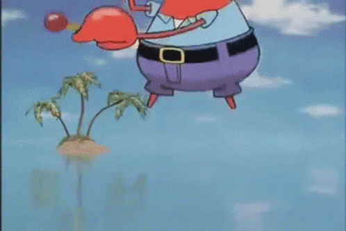 SpongeBob SquarePants Holding Apple GIF