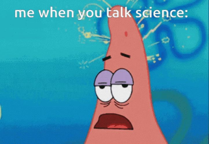 Spongebob Squarepants Patrick Star Drooling Science Meme GIF