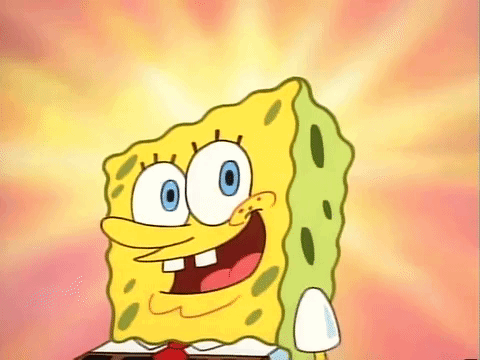 SpongeBob SquarePants Smiling Thumbs Up