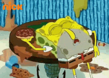 Spongebob Squarepants Snoring Loudly GIF