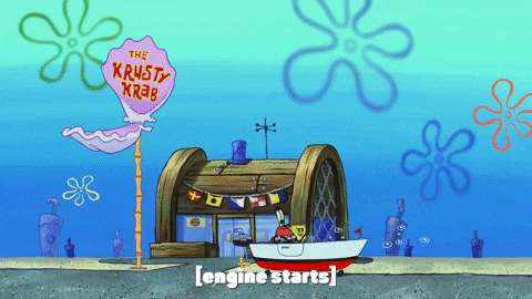 Spongebob Squarepants Start Your Engines Fail GIF