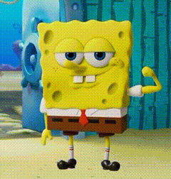 SpongeBob SquarePants Toy Flexing Muscles