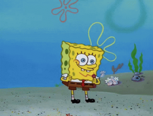 Spongebob Sunday Elastic Legs GIF