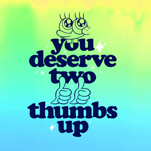 Spongebob Thumbs Up Monday Motivation GIF