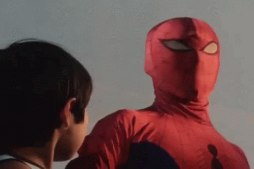 Spooderman Look The Boy GIF