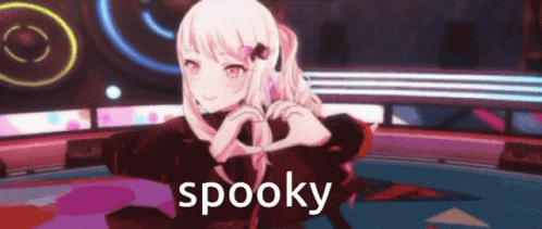 Spooky Anime Girl Dance GIF