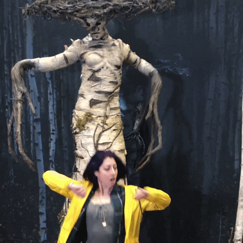 Spooky Dance Evie Grayson The Birch GIF