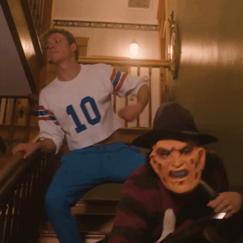 Spooky Dance Nightmare On Elm Street GIF