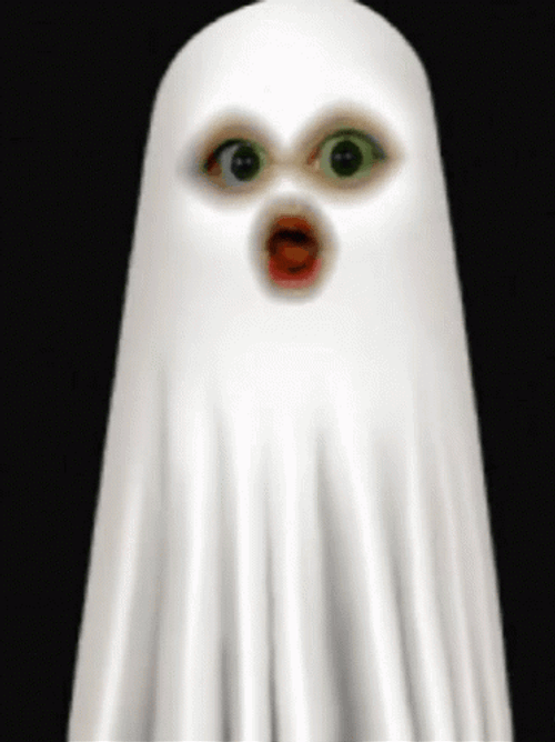 Spooky Ghost Filter GIF